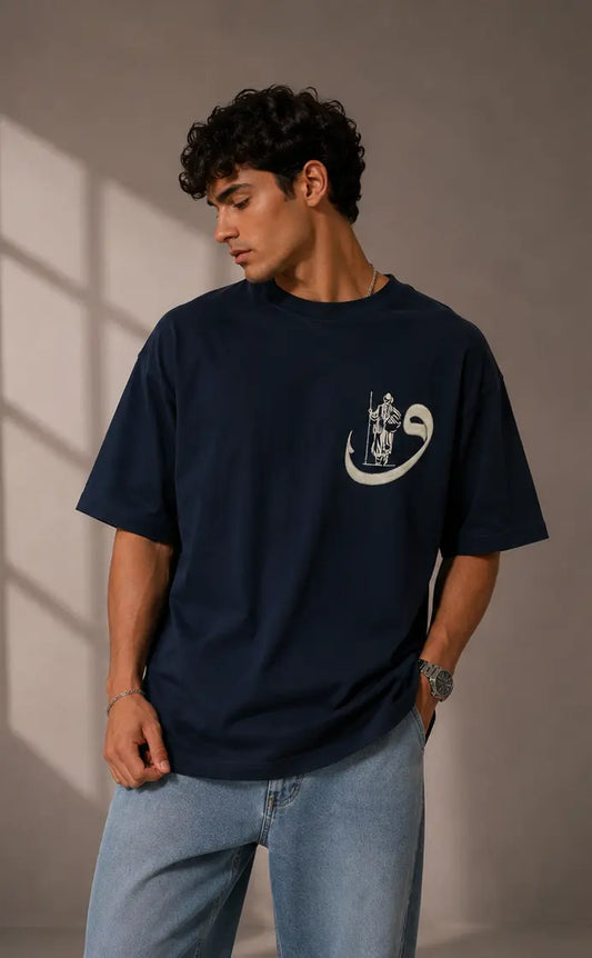 Unisex Ornamental Embroidered Graphic T-Shirt HECLIC