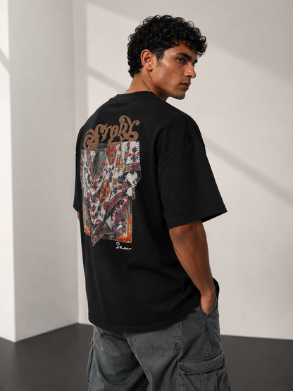 Unisex Folk Heritage Embroidered T-Shirt HECLIC