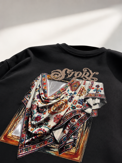 Unisex Folk Heritage Embroidered T-Shirt HECLIC