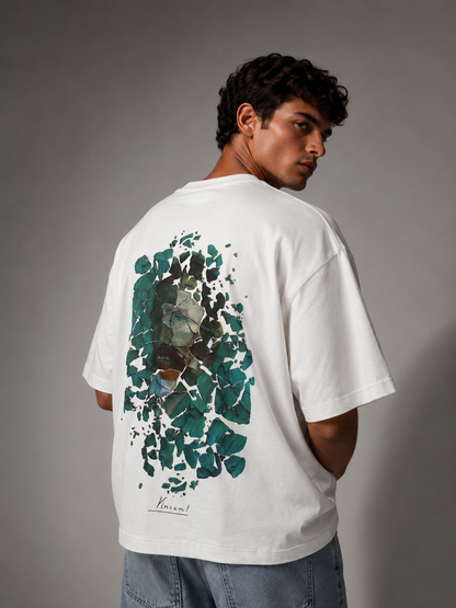 Unisex Broken Vincent Graphic T-Shirt HECLIC