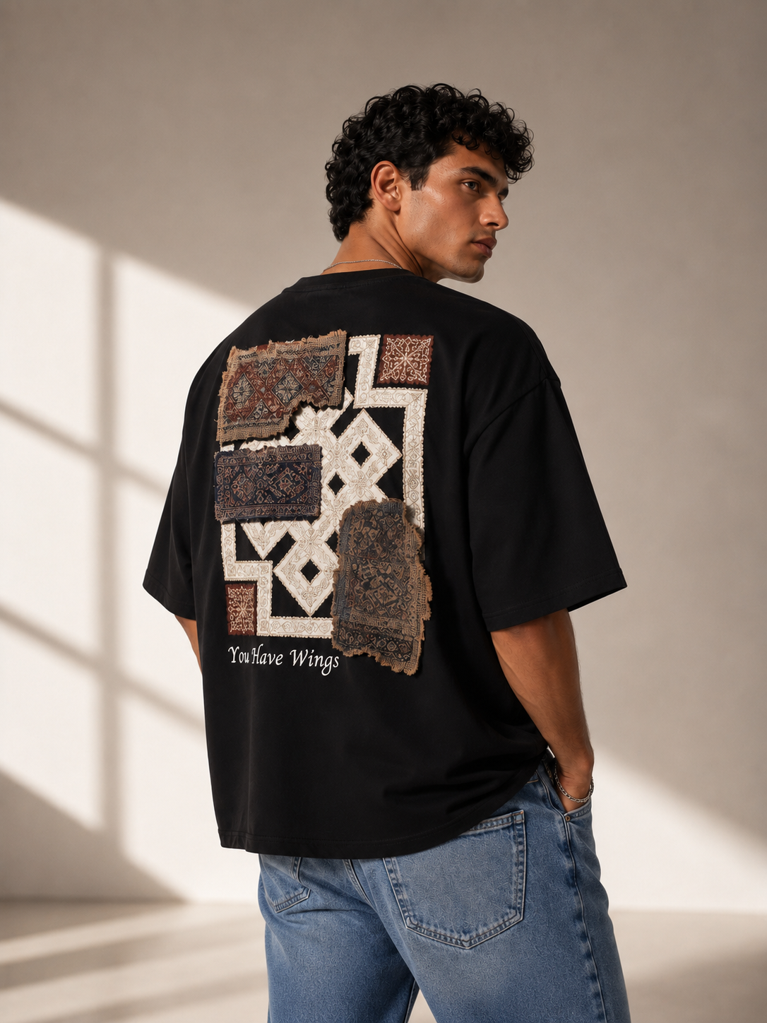 Unisex Heritage Patch Embroidered T-Shirt HECLIC
