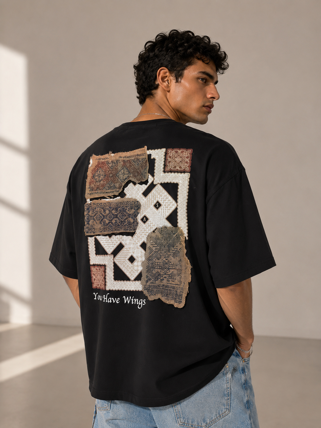 Unisex Heritage Patch Embroidered T-Shirt HECLIC