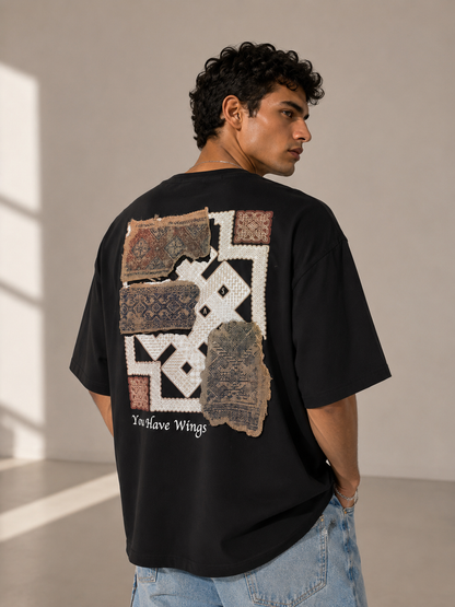 Unisex Heritage Patch Embroidered T-Shirt HECLIC