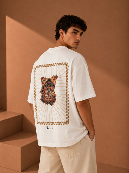 Unisex Tapestry Embroidered T-Shirt HECLIC
