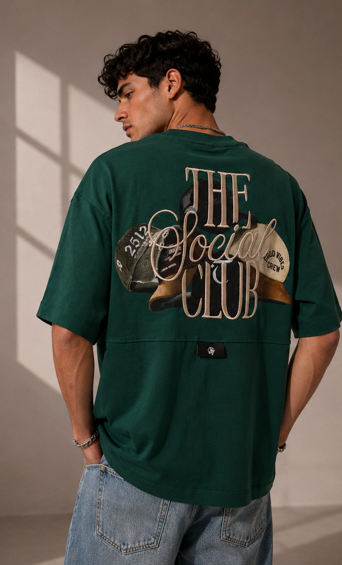 Unisex The Social Club Graphic T-Shirt HECLIC