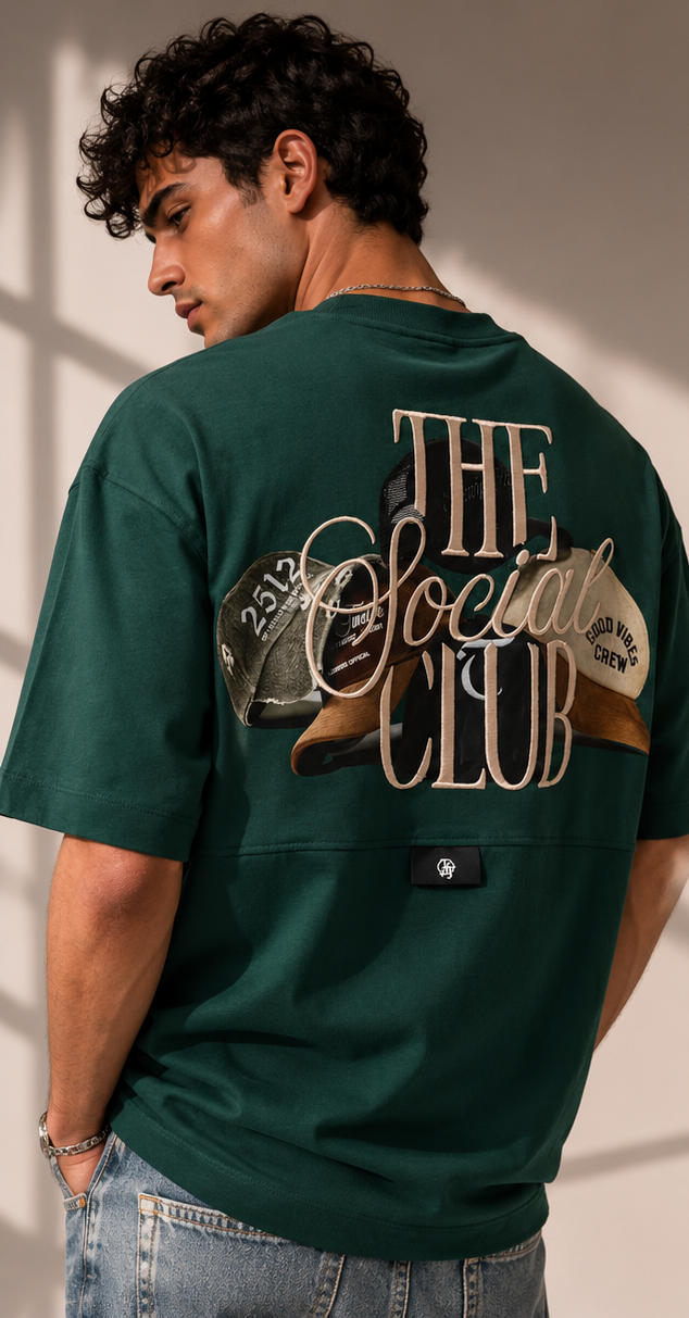 Unisex The Social Club Graphic T-Shirt HECLIC