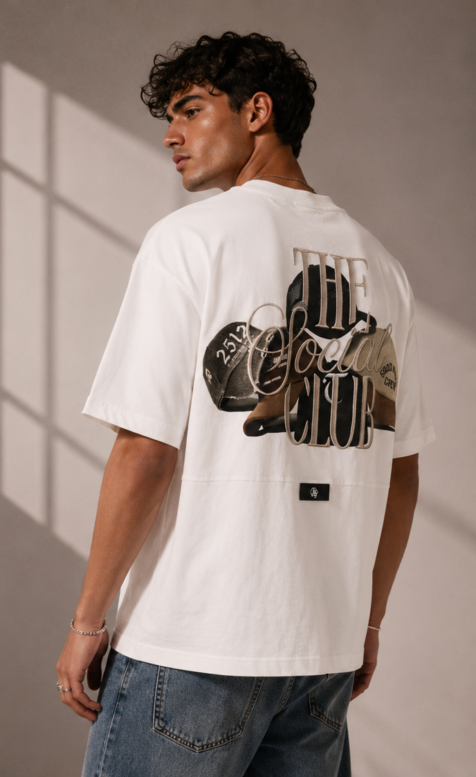 Unisex The Social Club Graphic T-Shirt HECLIC