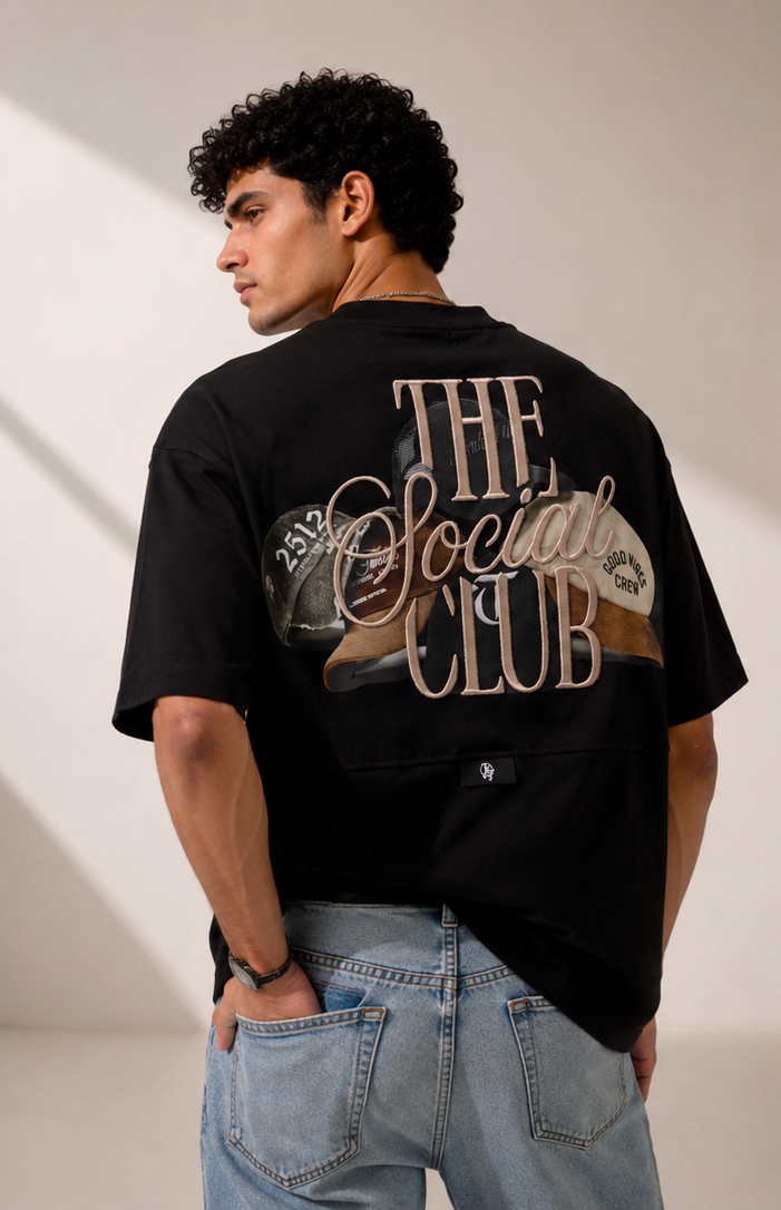 Unisex The Social Club Graphic T-Shirt HECLIC