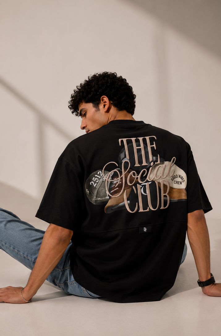 Unisex The Social Club Graphic T-Shirt HECLIC