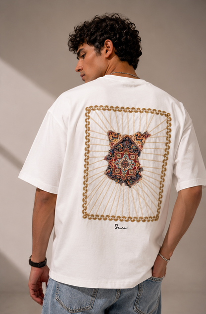 Unisex Tapestry Embroidered T-Shirt HECLIC