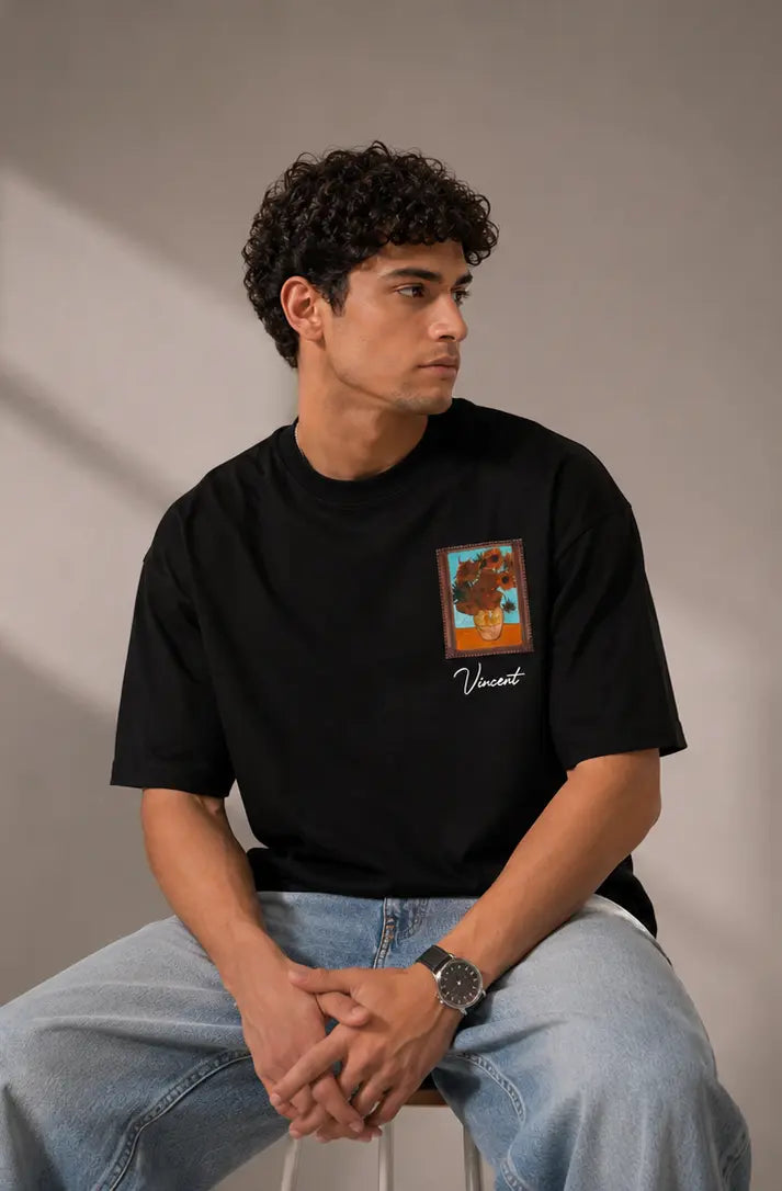 Unisex Artistic Graphic Printed T-Shirt HECLIC