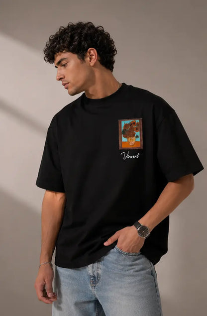 Unisex Artistic Graphic Printed T-Shirt HECLIC