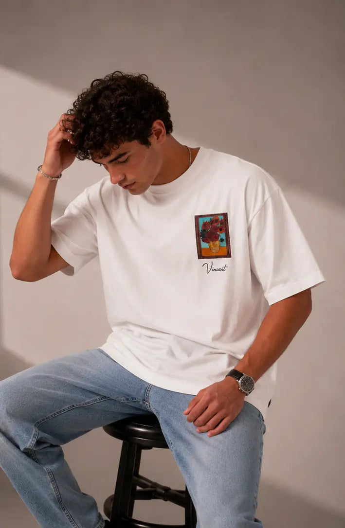 Unisex Artistic Graphic Printed T-Shirt HECLIC