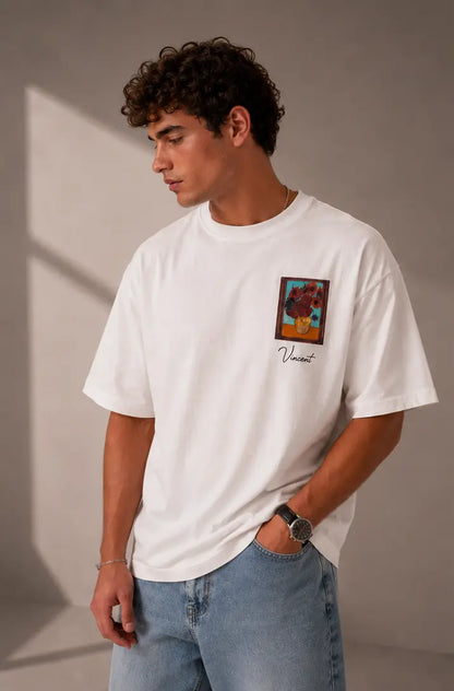 Unisex Artistic Graphic Printed T-Shirt HECLIC