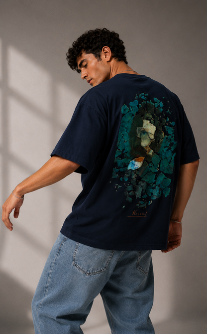 Unisex Broken Vincent Graphic T-Shirt HECLIC