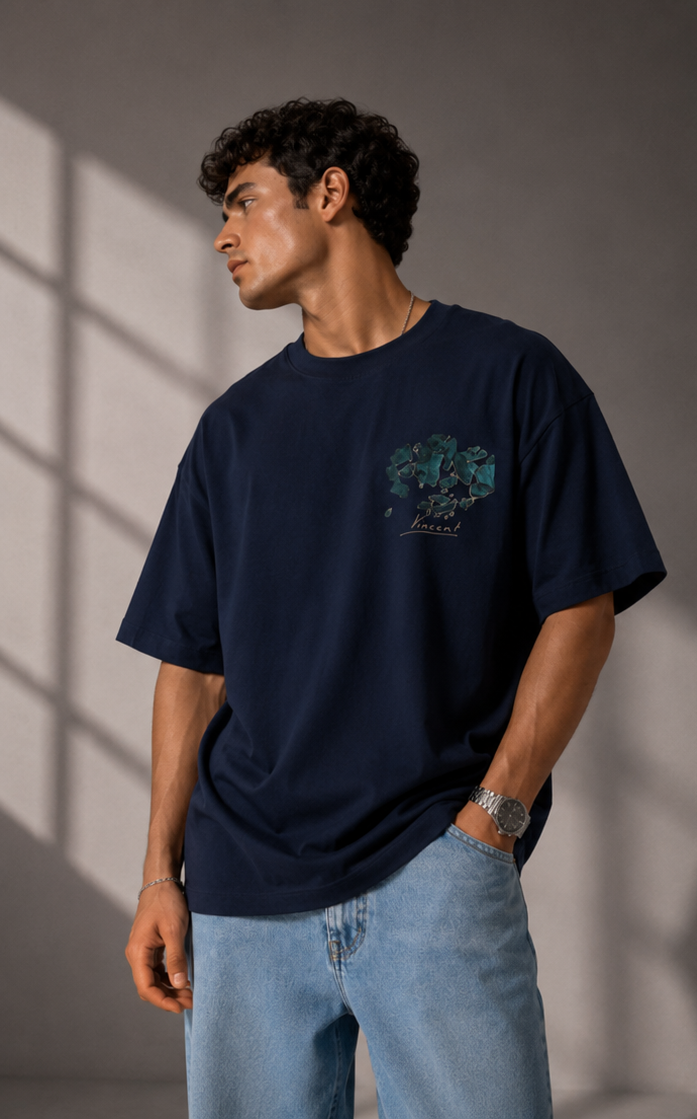 Unisex Broken Vincent Graphic T-Shirt HECLIC