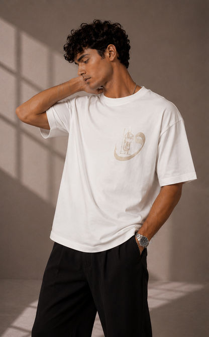 Unisex Ornamental Embroidered Graphic T-Shirt HECLIC