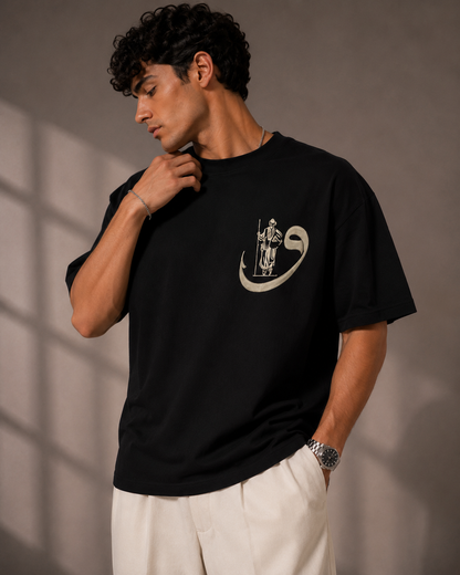 Unisex Ornamental Embroidered Graphic T-Shirt HECLIC